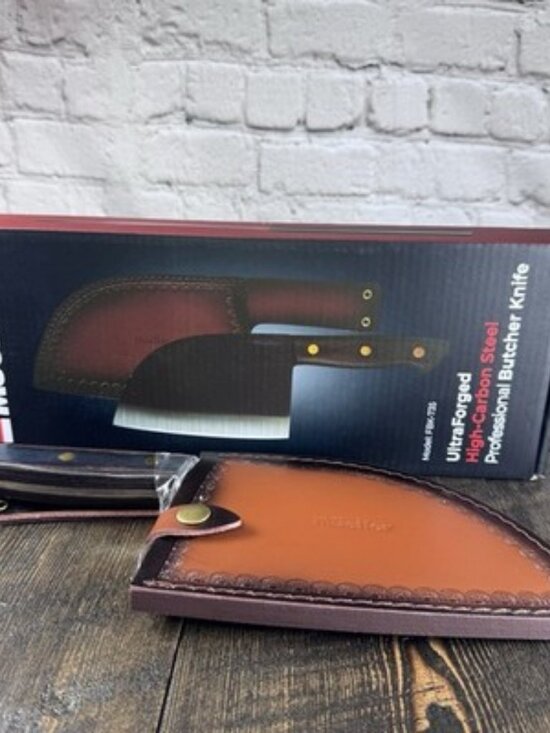 Mueller Other - Mueller Ultra Forged High Carbon Steel Professional Butcher Knife Cleaver